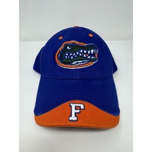 Florida Gators Hat Football Blue Embroidered Logo Sports Adjustable Cap